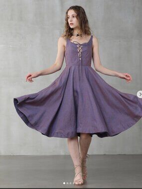 Linennaive Wisteria 23 Dress
